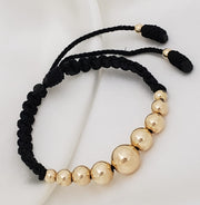 Brazalete tejido balin 10,8,7,6 y 5 mm